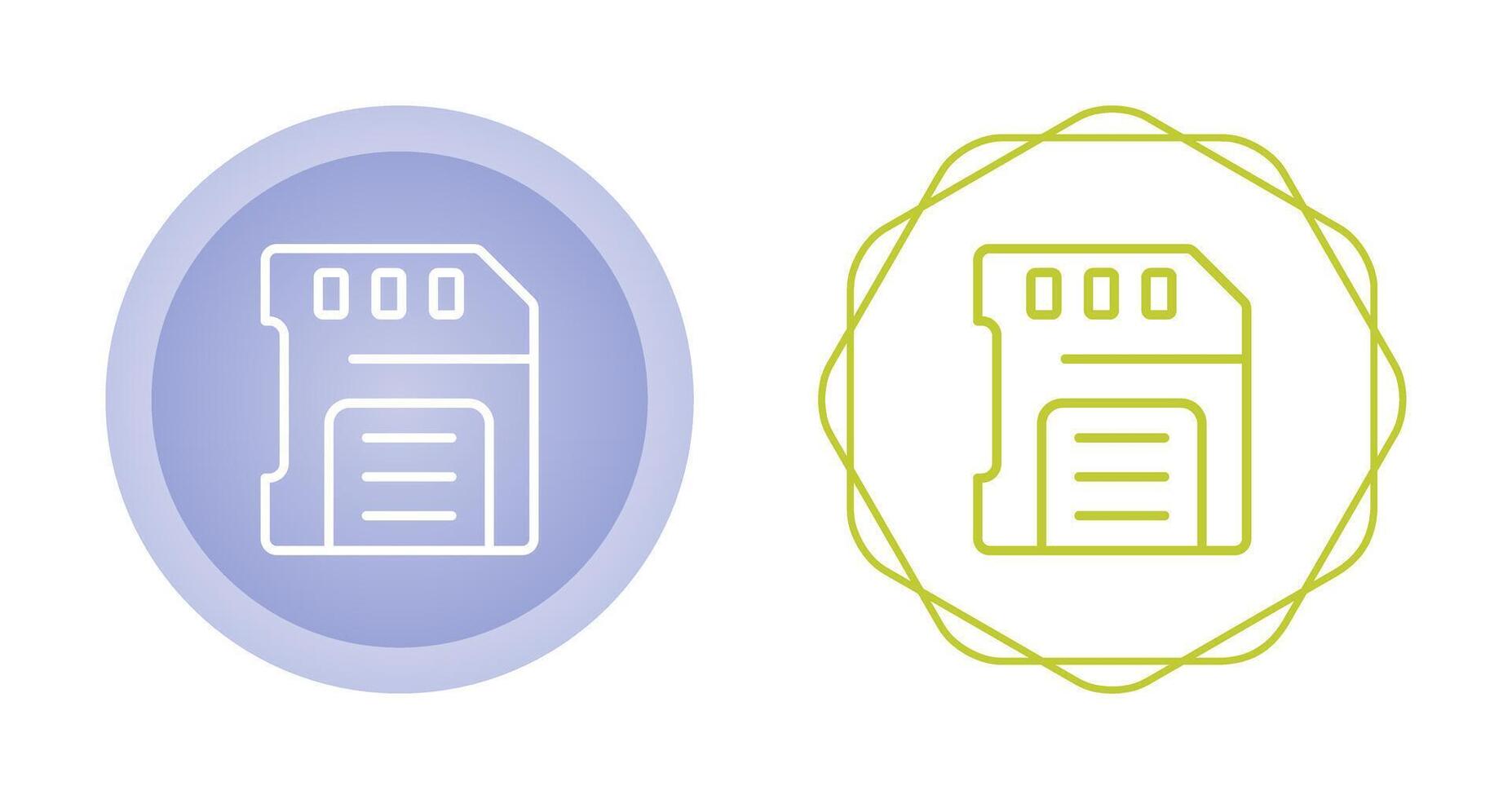 Sd Card Vector Icon