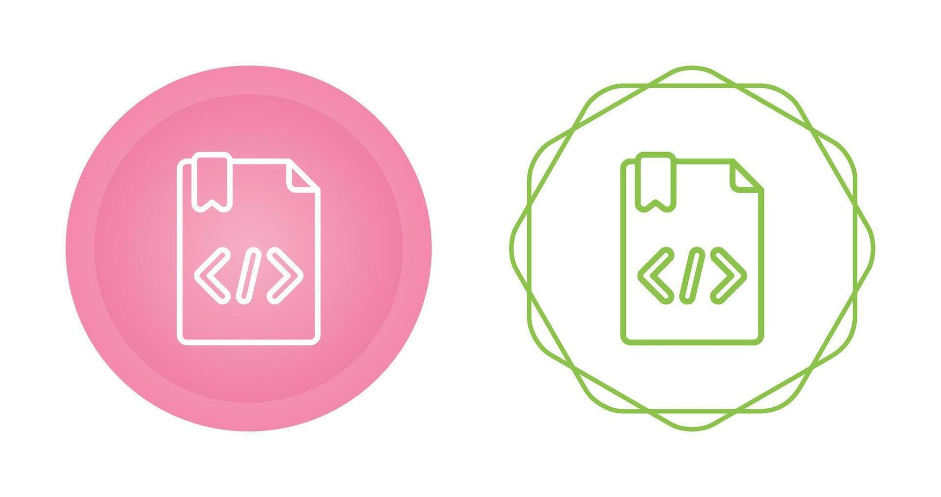 icono de vector de codificación