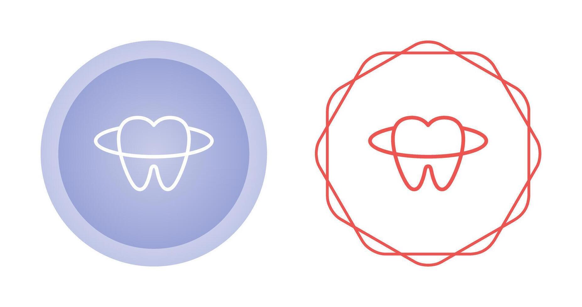 icono de vector de dientes