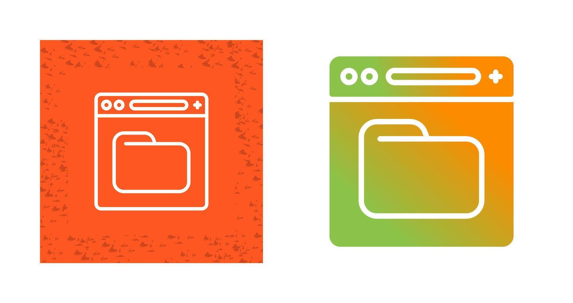 Browser Vector Icon