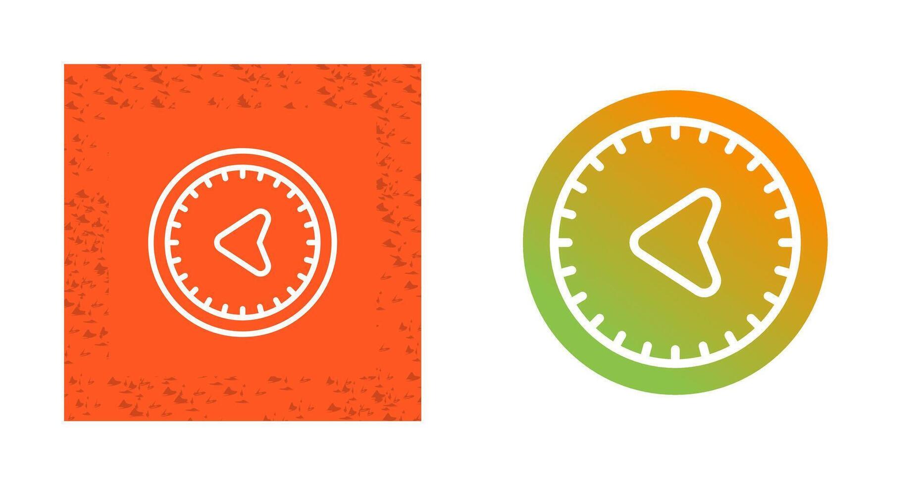 West Vector Icon