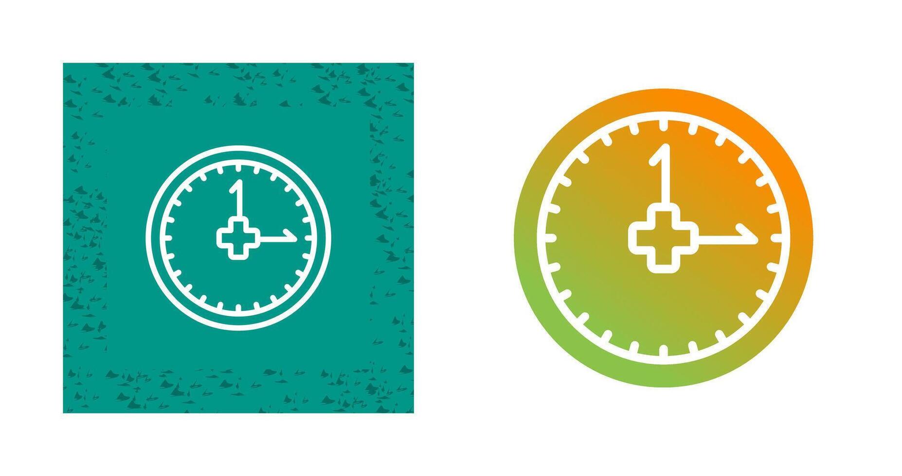 icono de vector de reloj