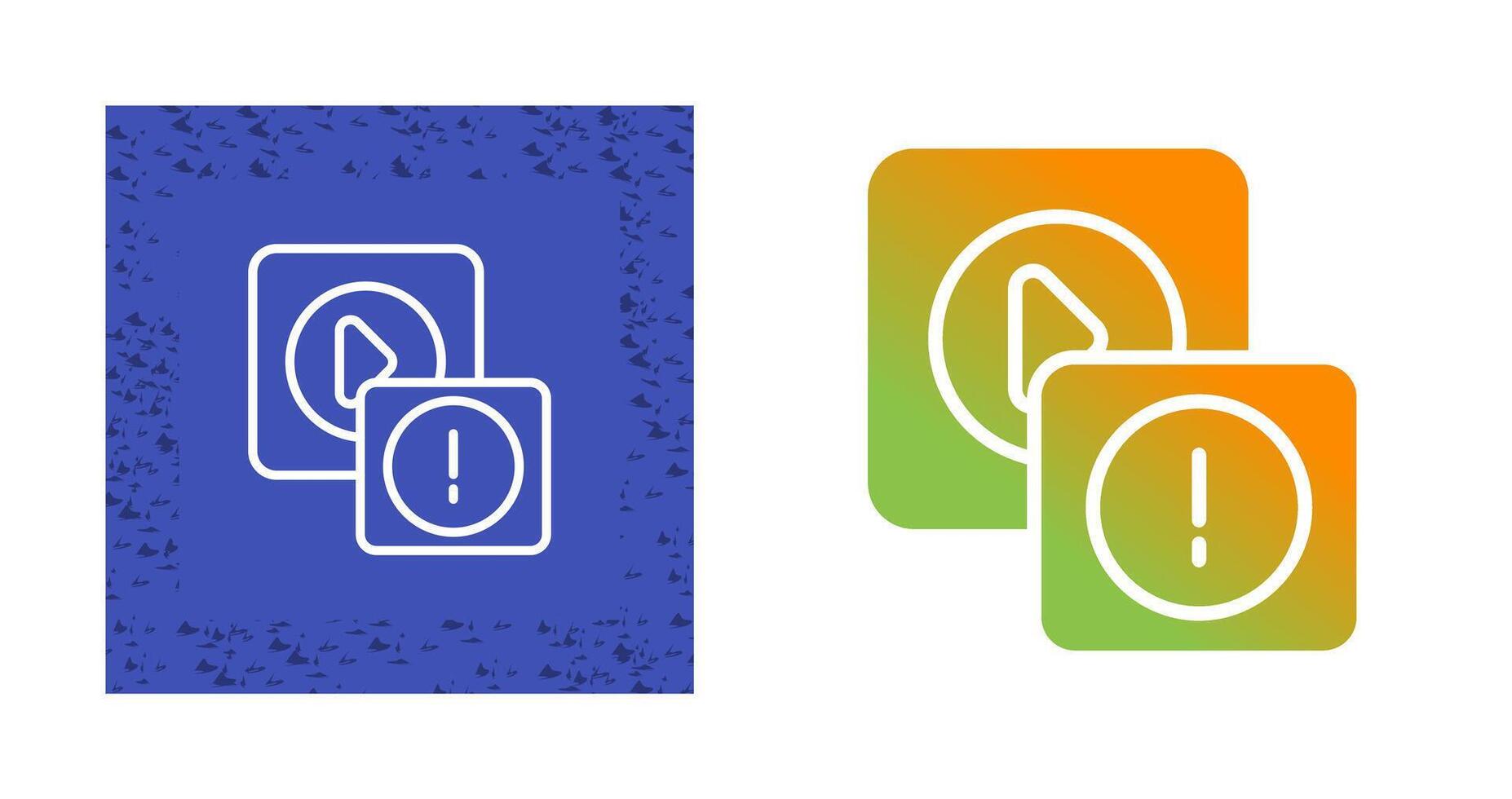 Error Vector Icon