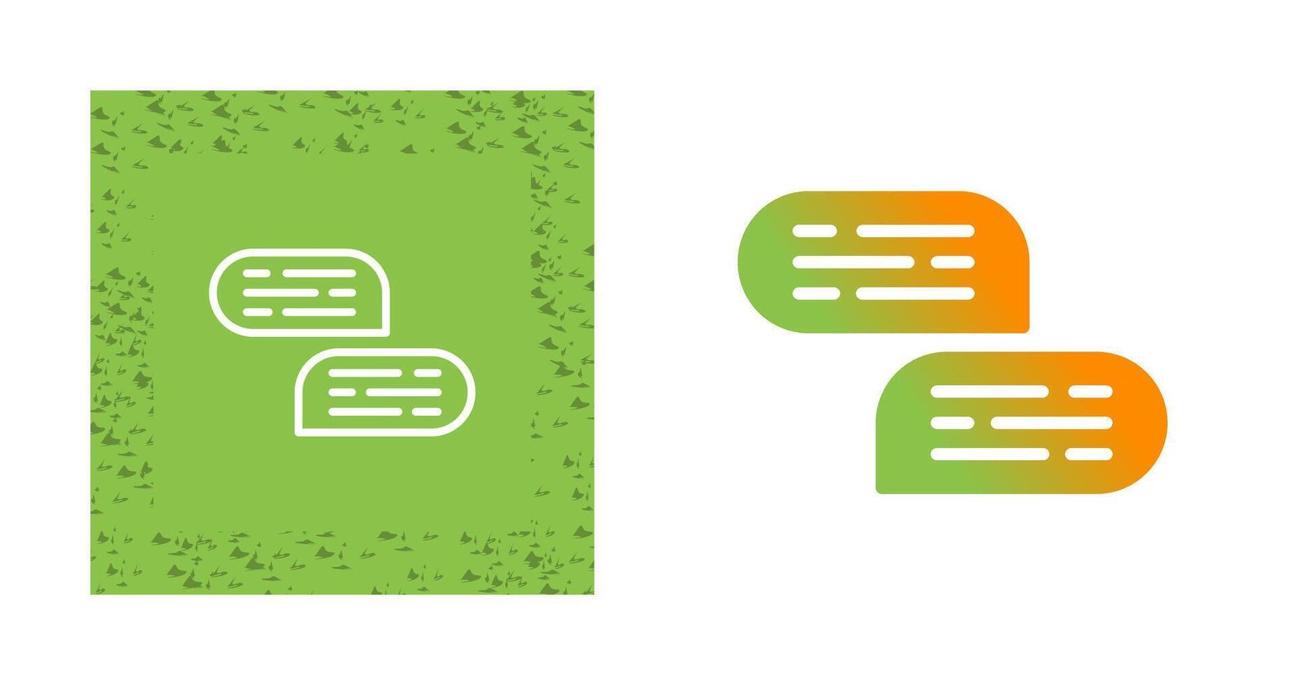 Speech Bubbles Vector Icon