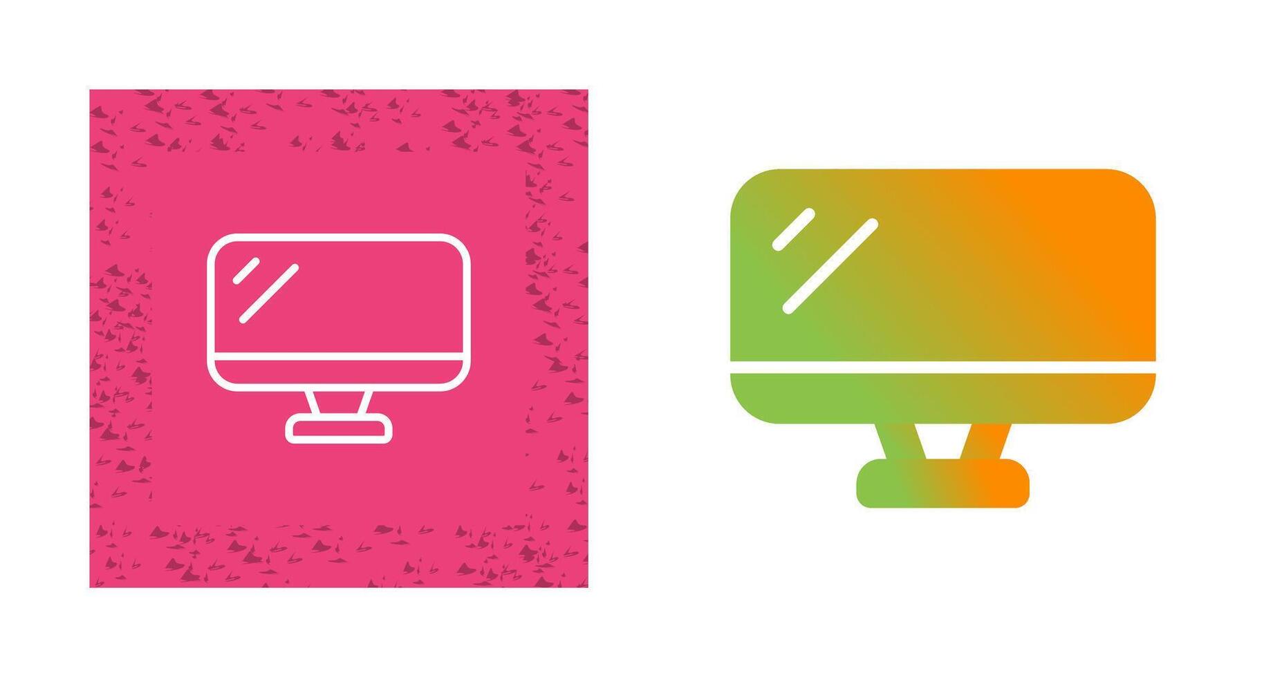 Monitor Vector Icon