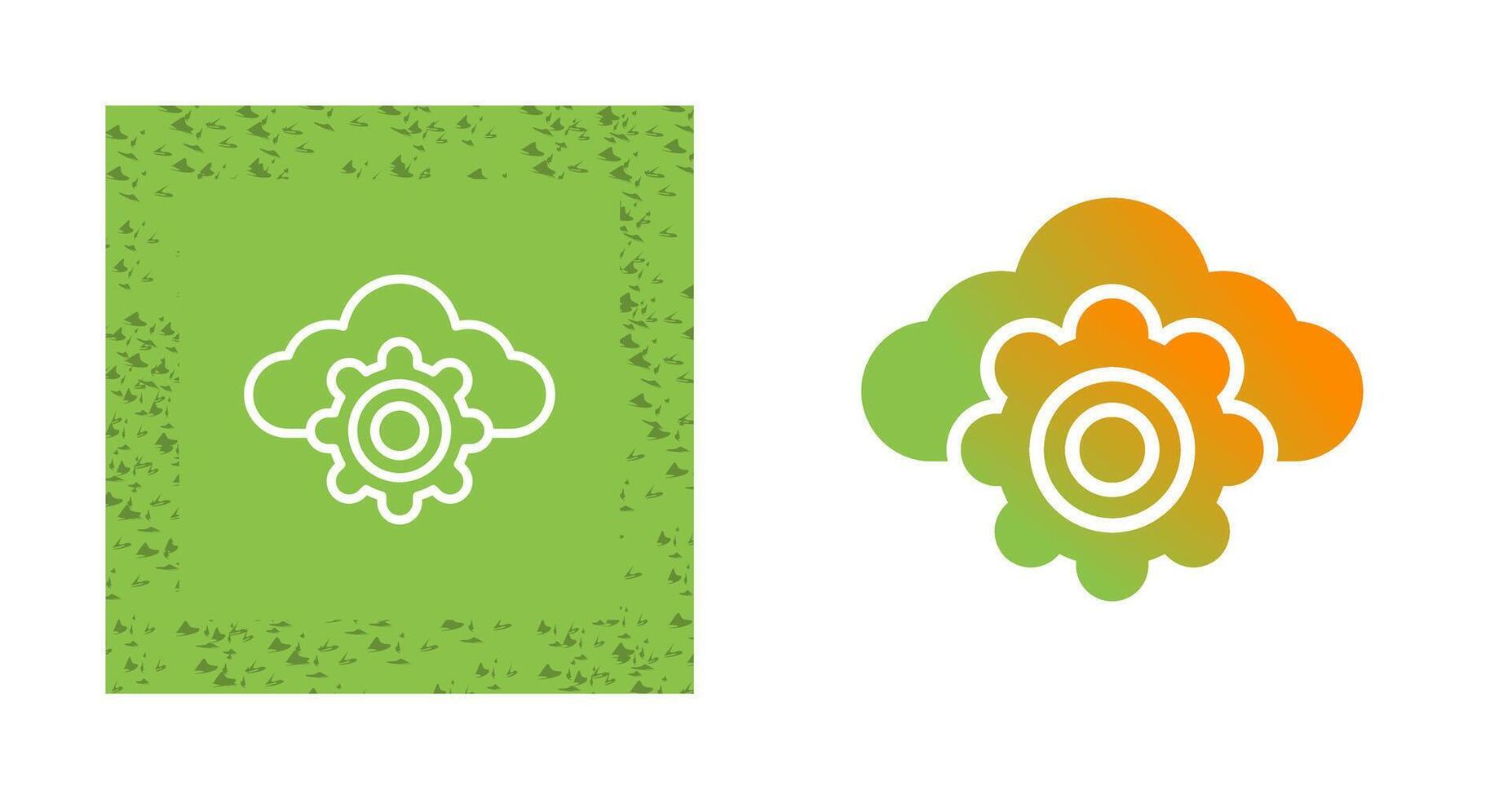 Cloud Computing Vector Icon