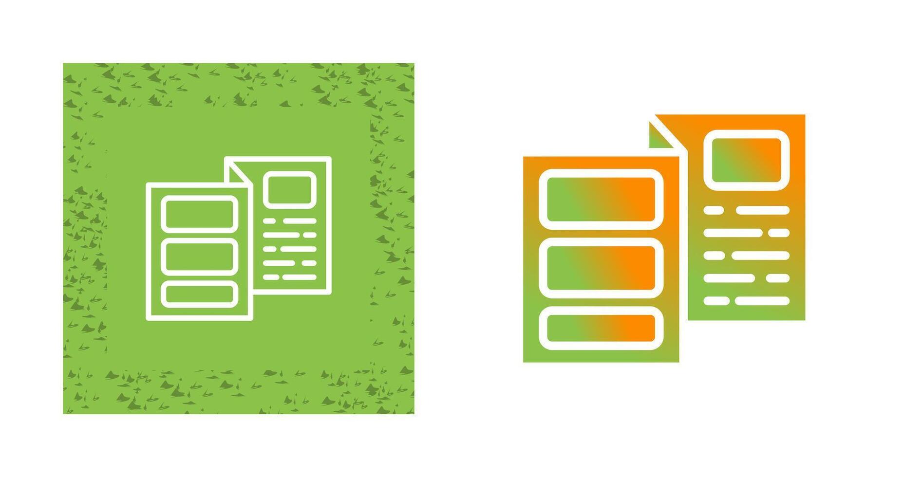 Brochure Vector Icon