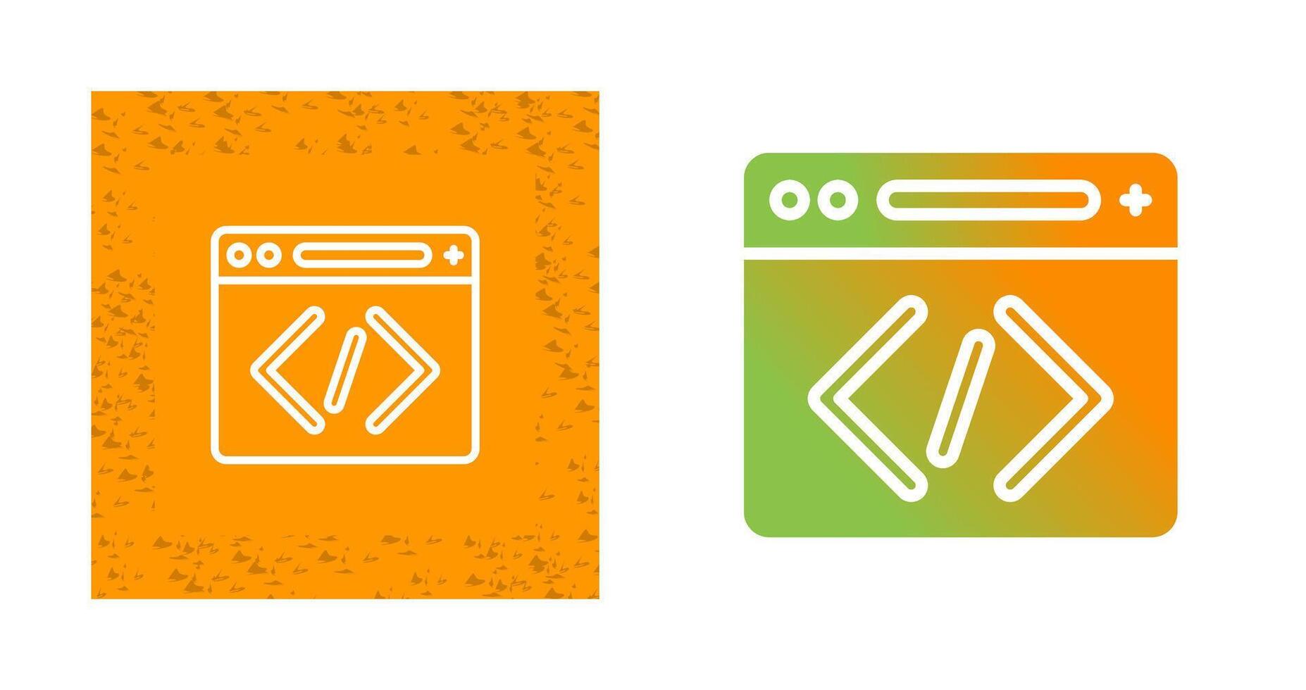 Coding Vector Icon