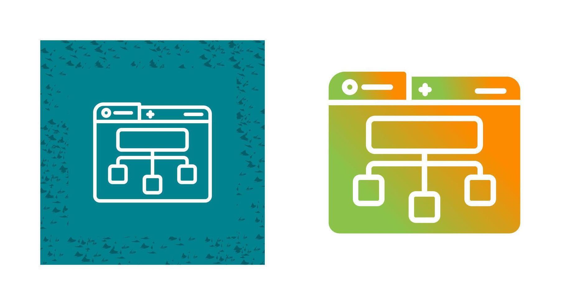 Site Map Vector Icon