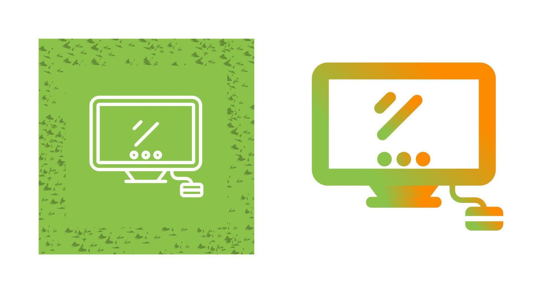 Desktop Vector Icon