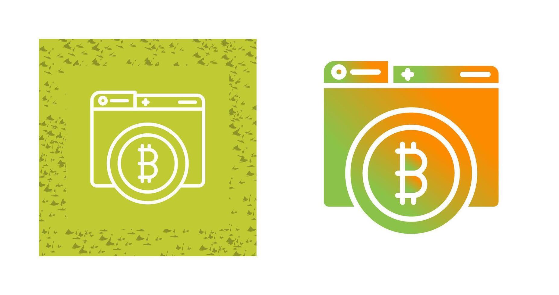 Bitcoin Vector Icon