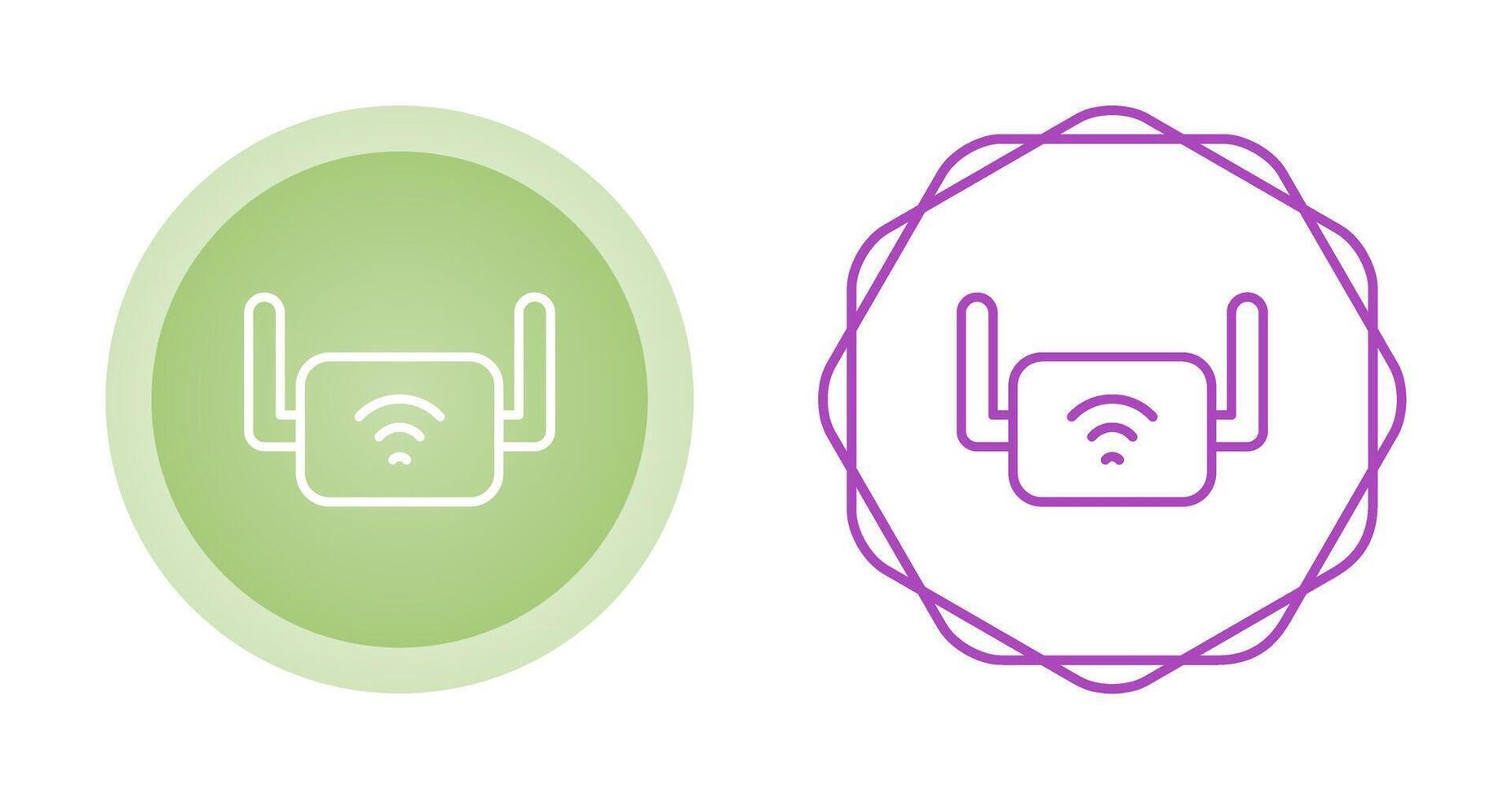Wi-Fi Range Extender Vector Icon