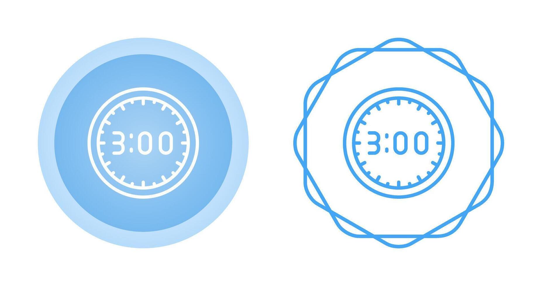 Clock Vector Icon