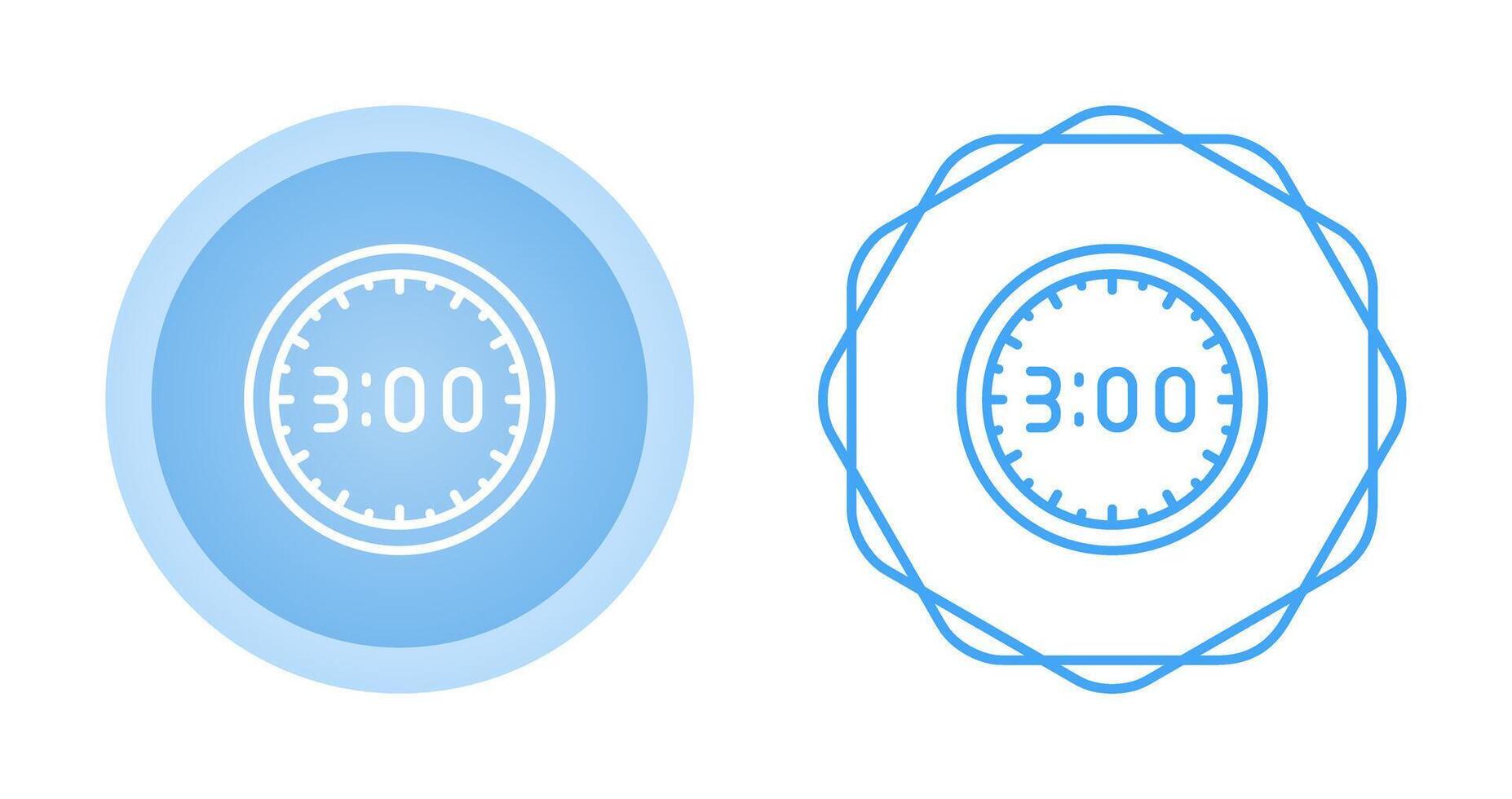 Clock Vector Icon