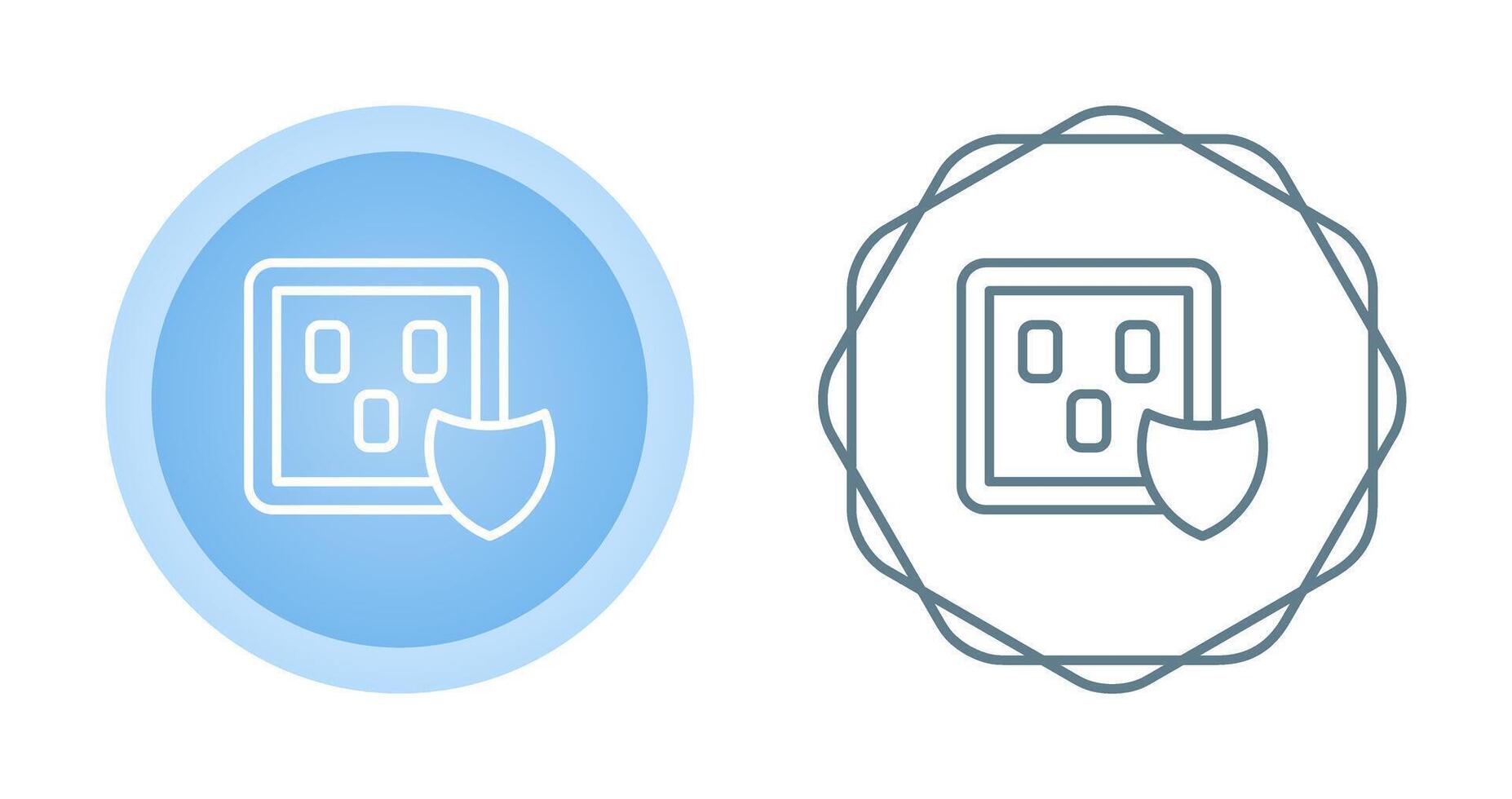 Surge Protector Vector Icon