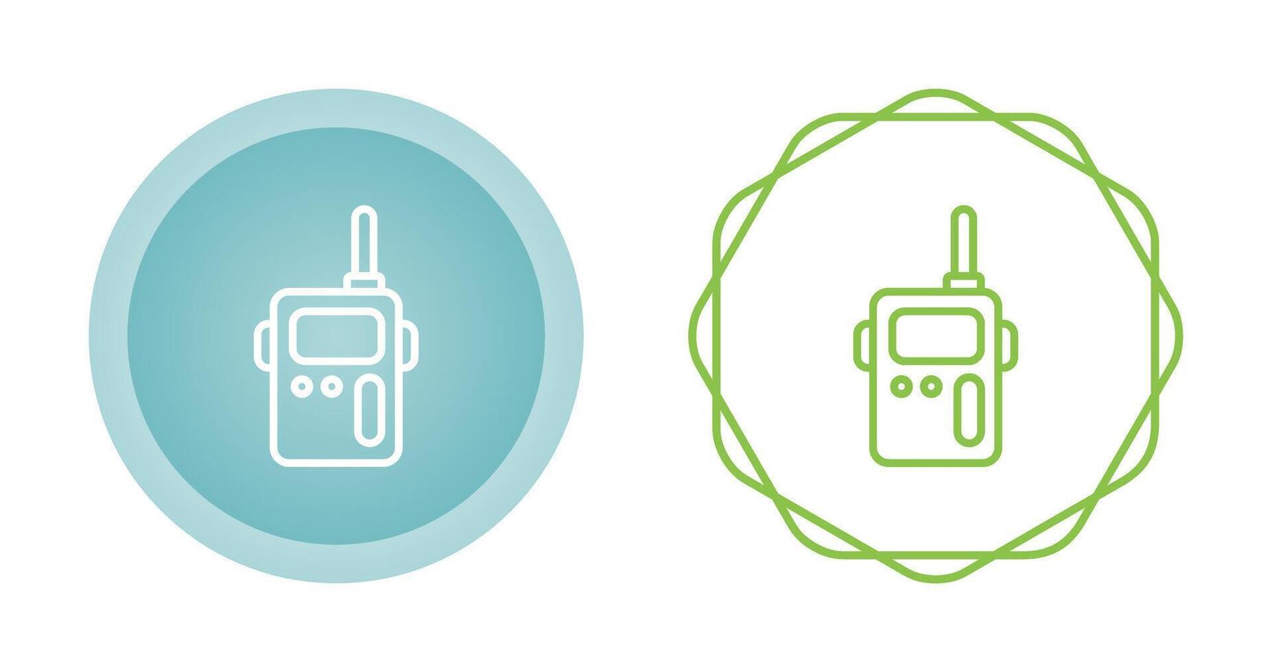 Walkie Talkie Vector Icon