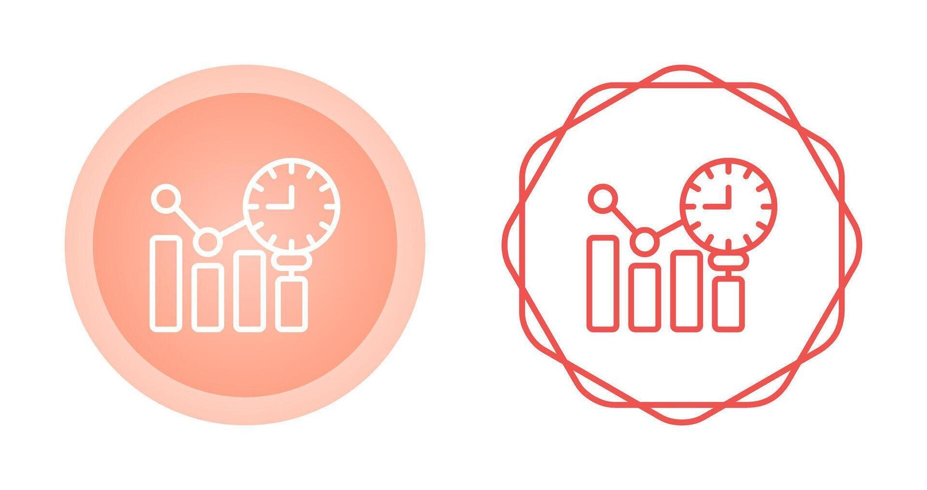 Sales Forecasting Vector Icon