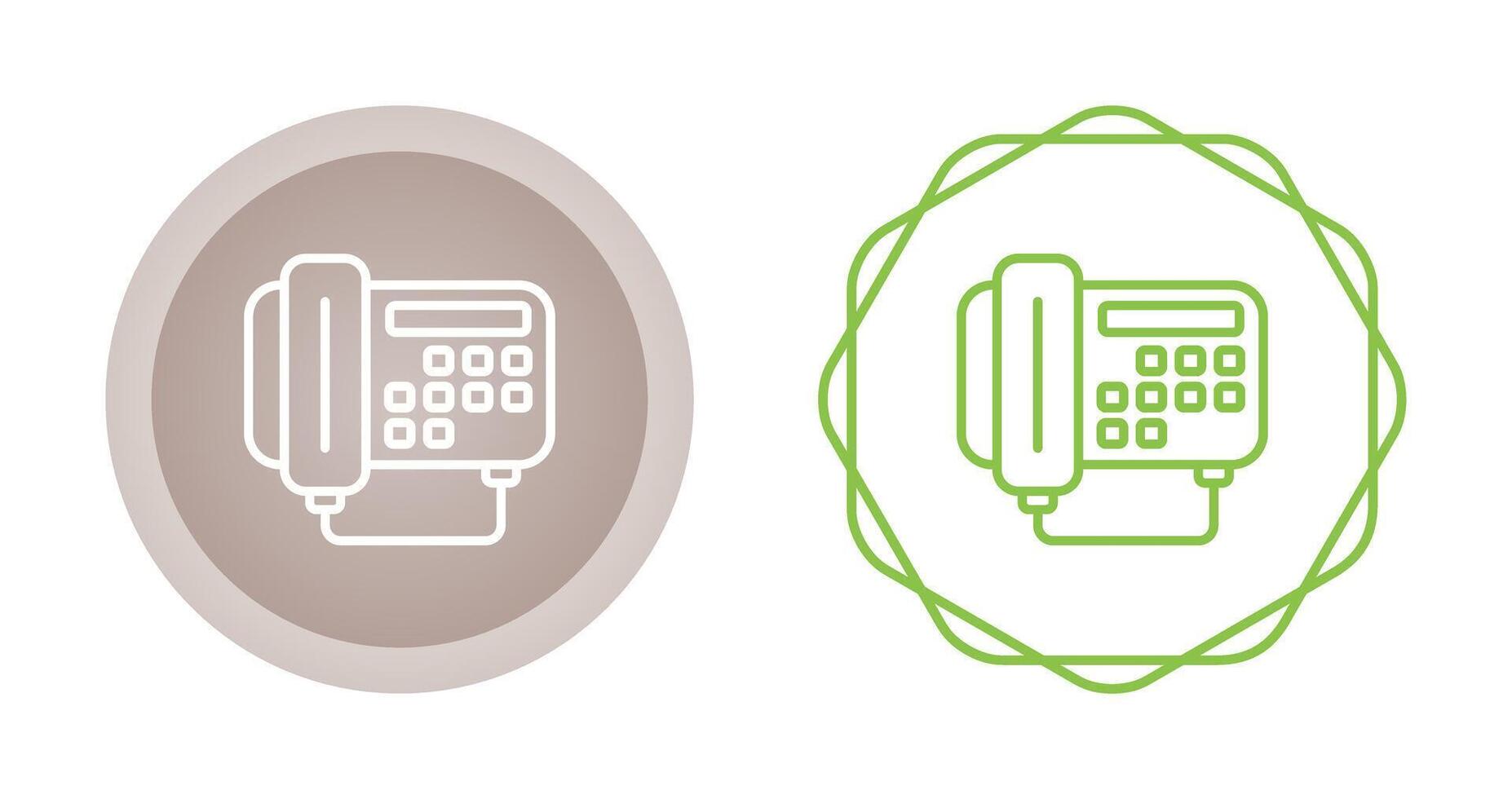 Fax Machine Vector Icon