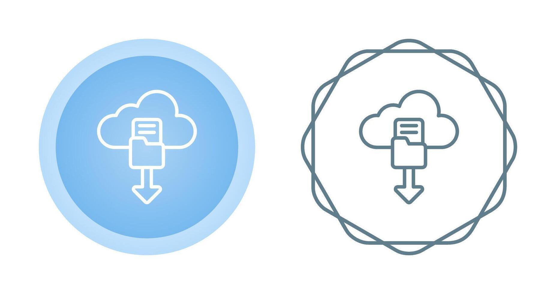 Cloud Security Auditing Vector Icon