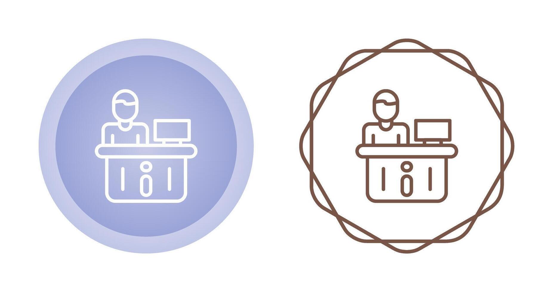 Reception Vector Icon