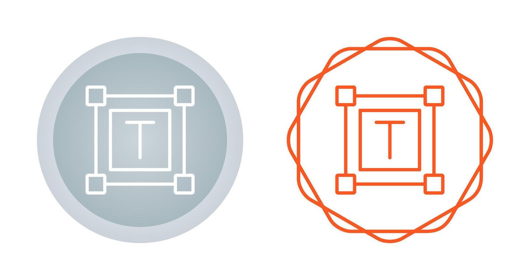 fuente diseño vector icono