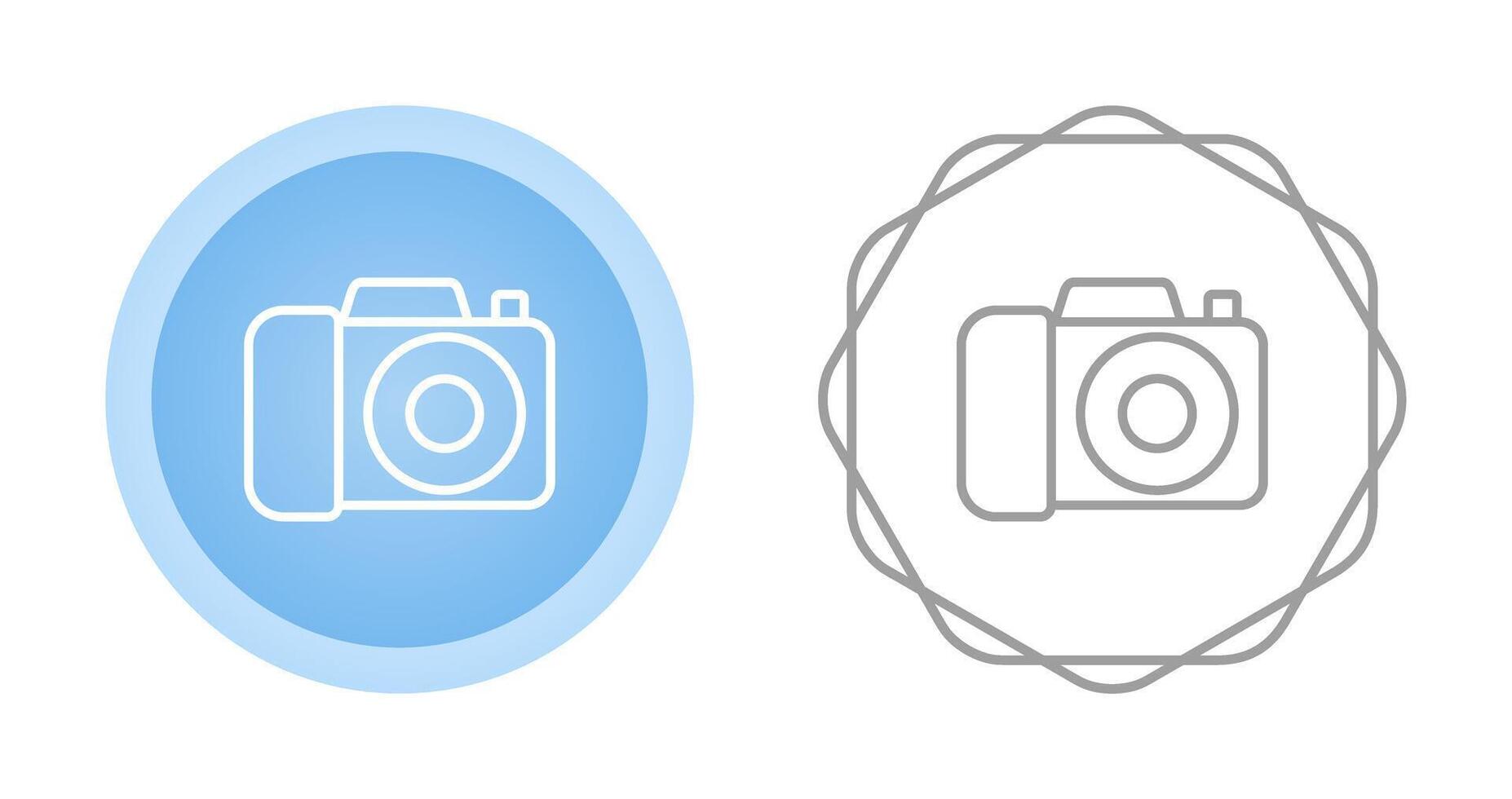 DSLR Camera Vector Icon