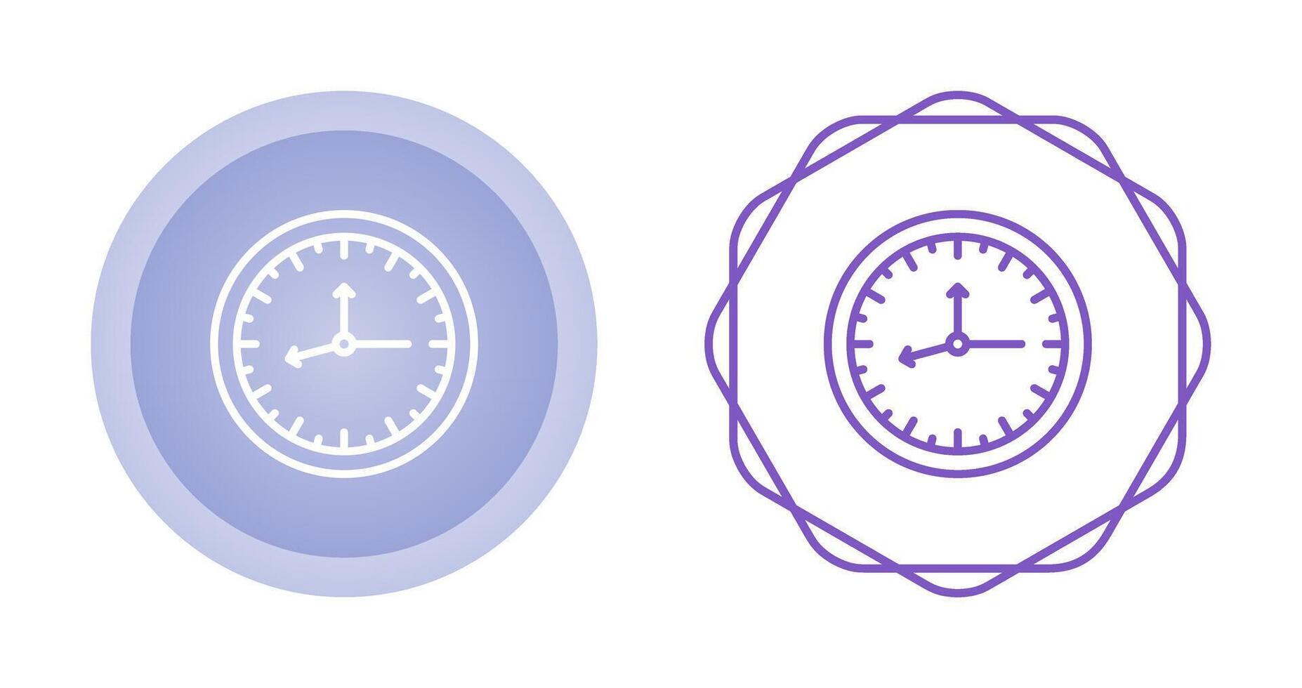 icono de vector de reloj