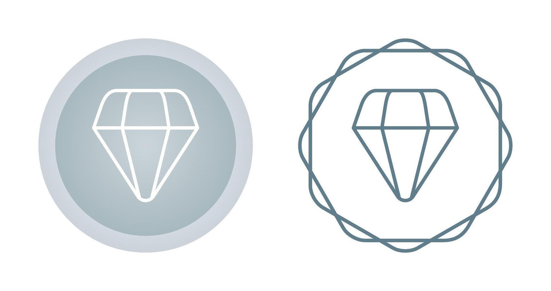 icono de vector de diamante