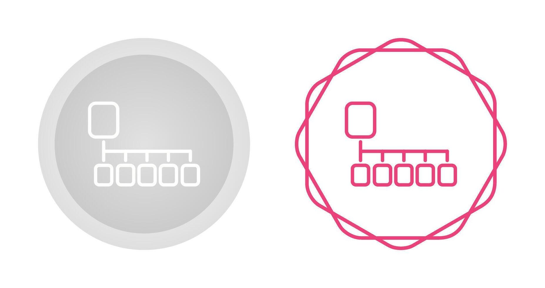 Card Sorting Vector Icon