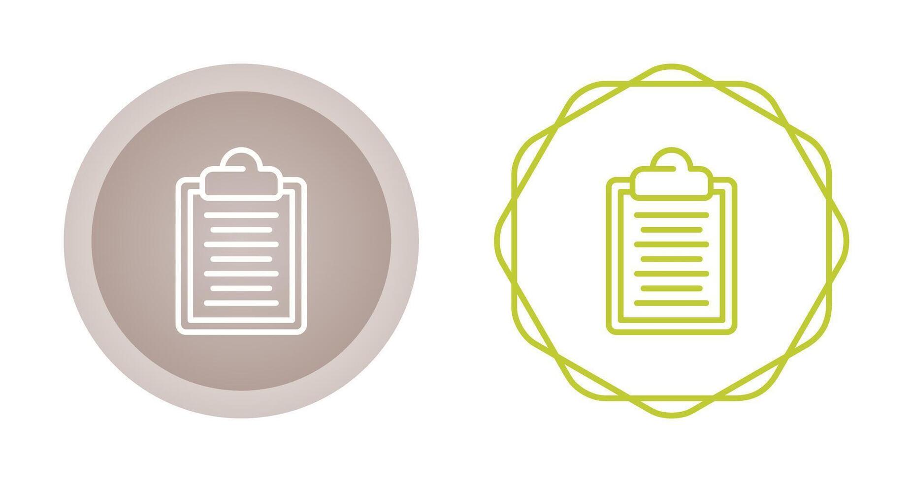 Clipboard Vector Icon