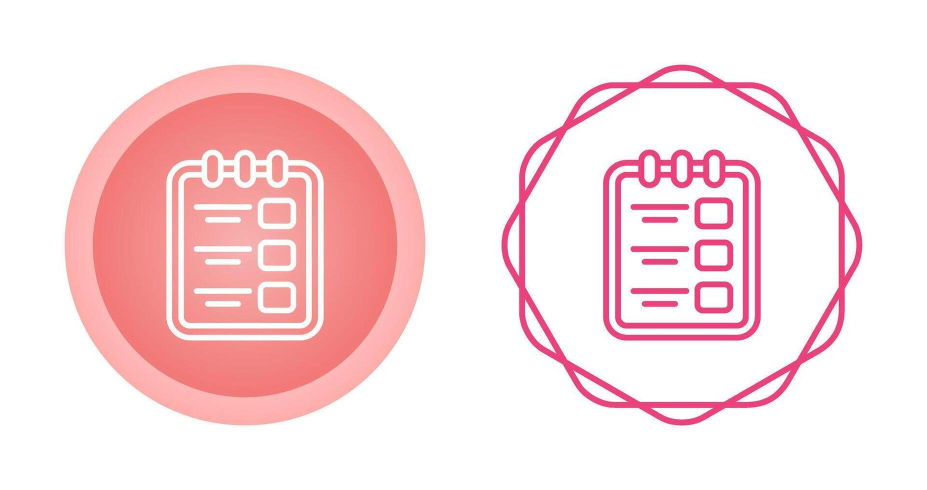 Task list with clipboard Vector Icon