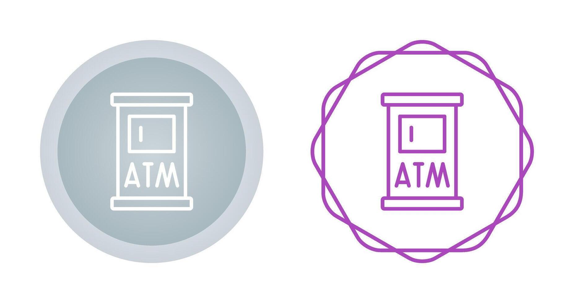 Atm Machine Vector Icon