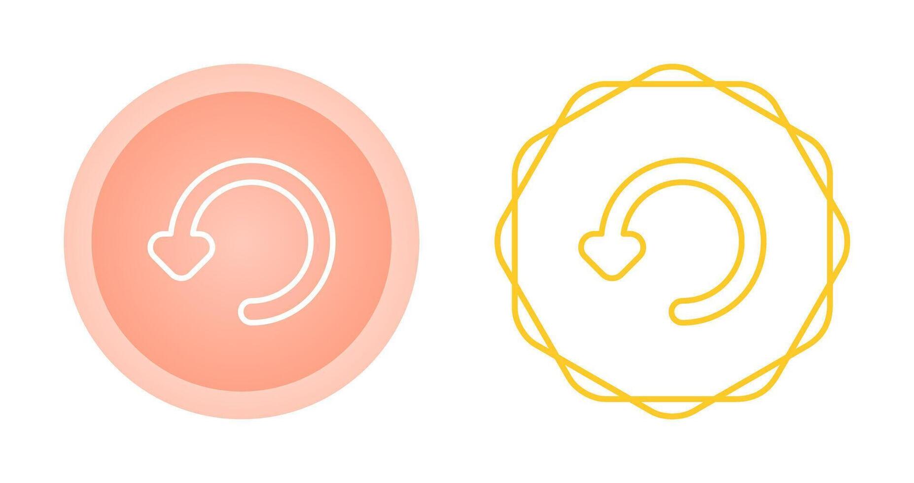 Rotate Left Vector Icon