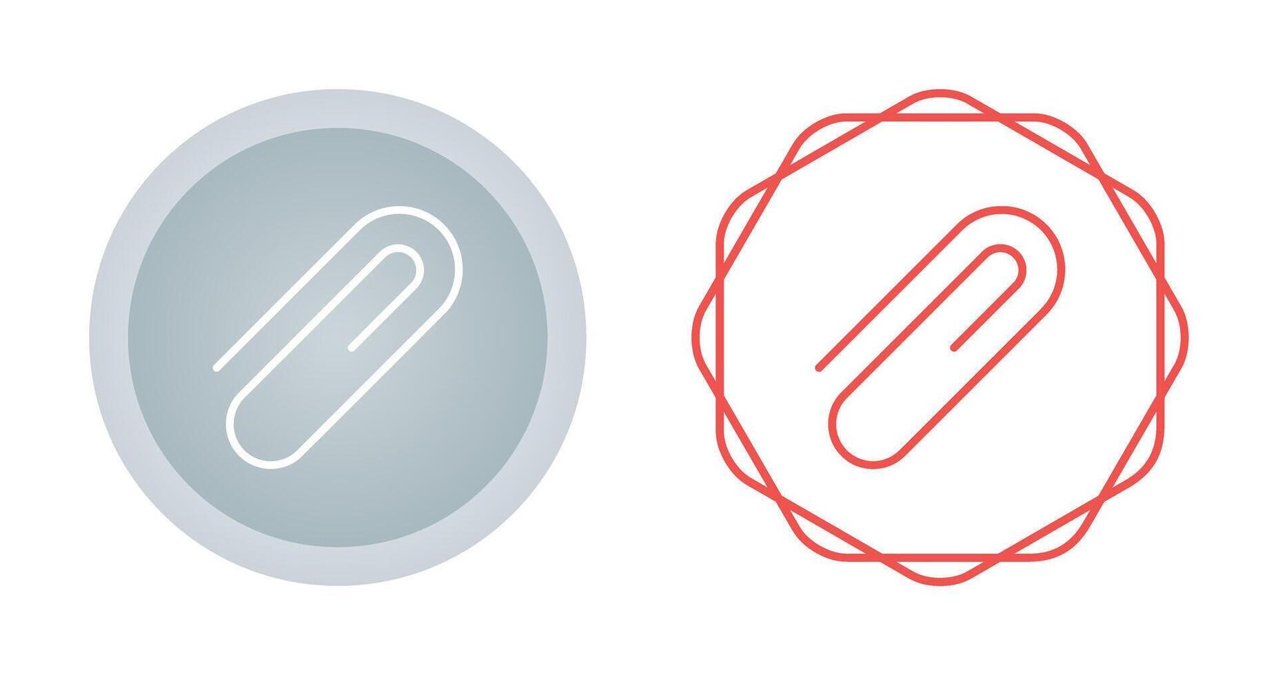 Paperclip Vector Icon