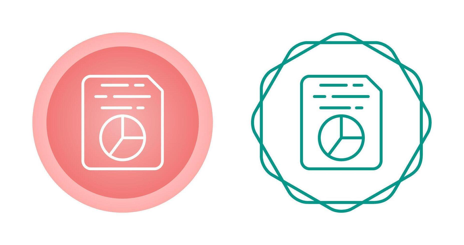 Document Insert Diagram Vector Icon