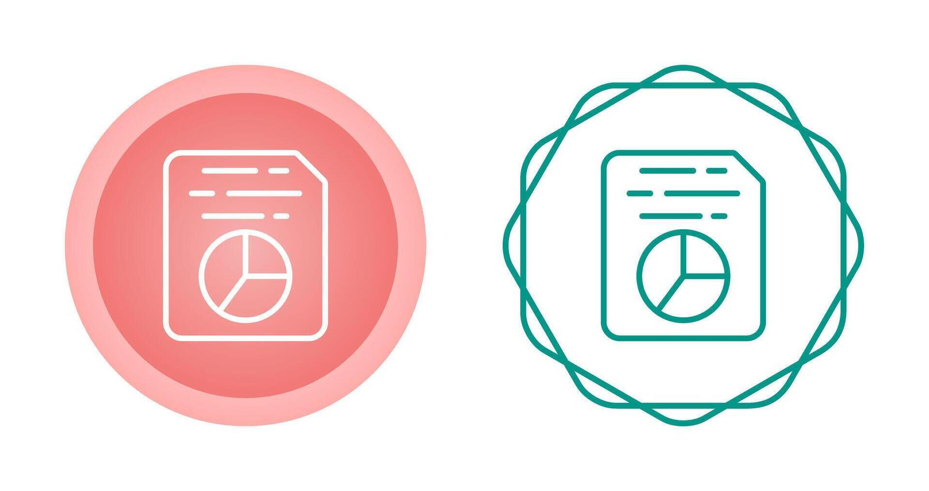 documento insertar diagrama vector icono