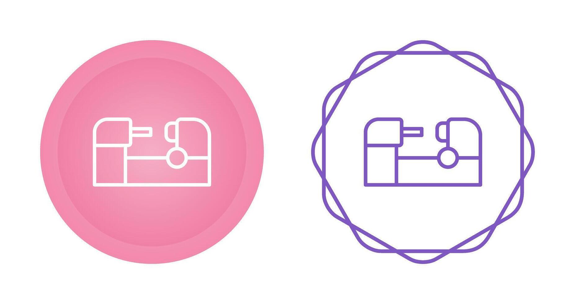 Lathe Vector Icon