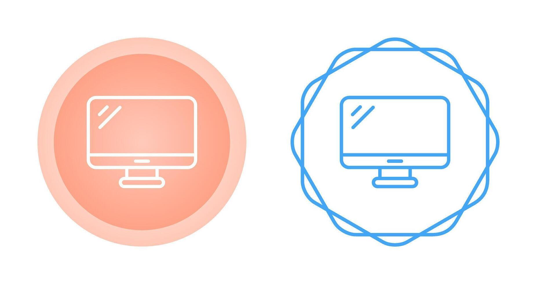 Monitor Vector Icon