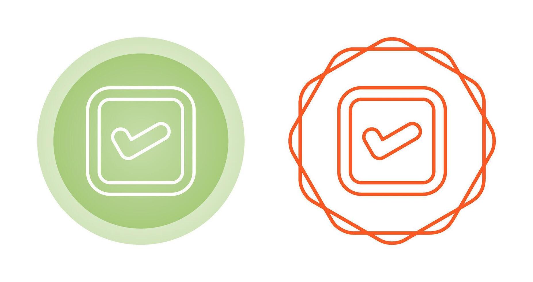 Checkbox Vector Icon