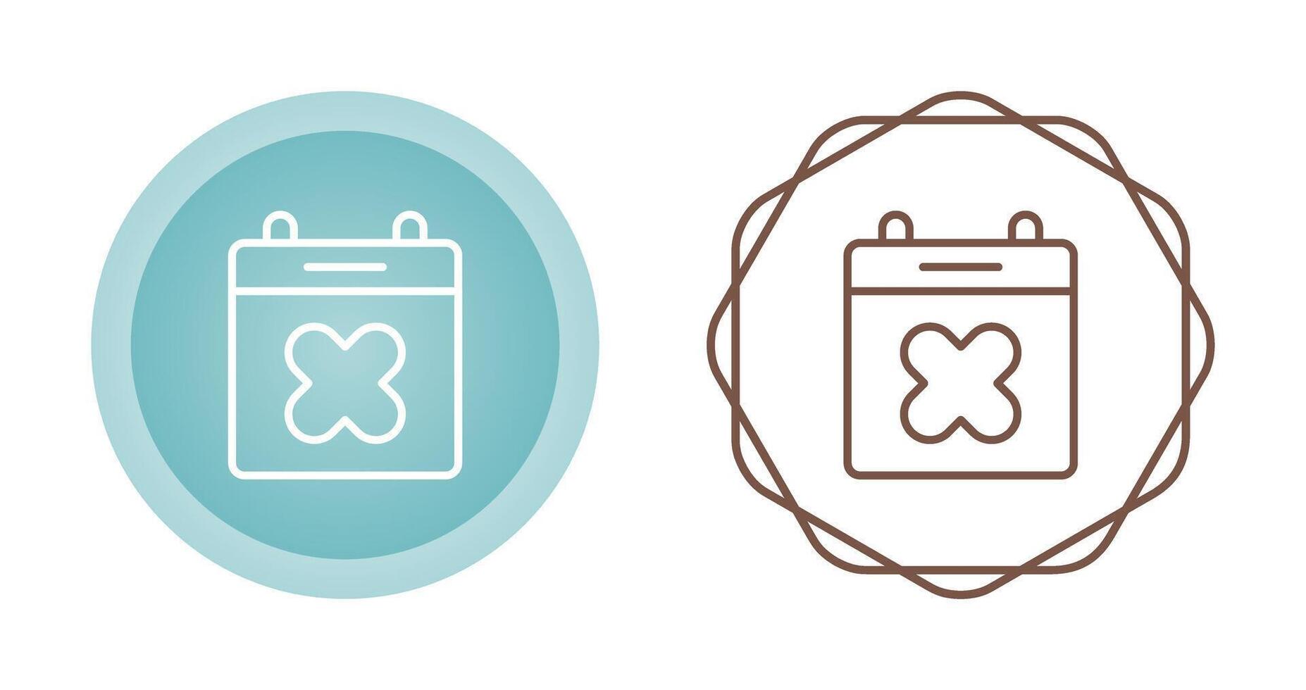 Calendar Xmark Vector Icon