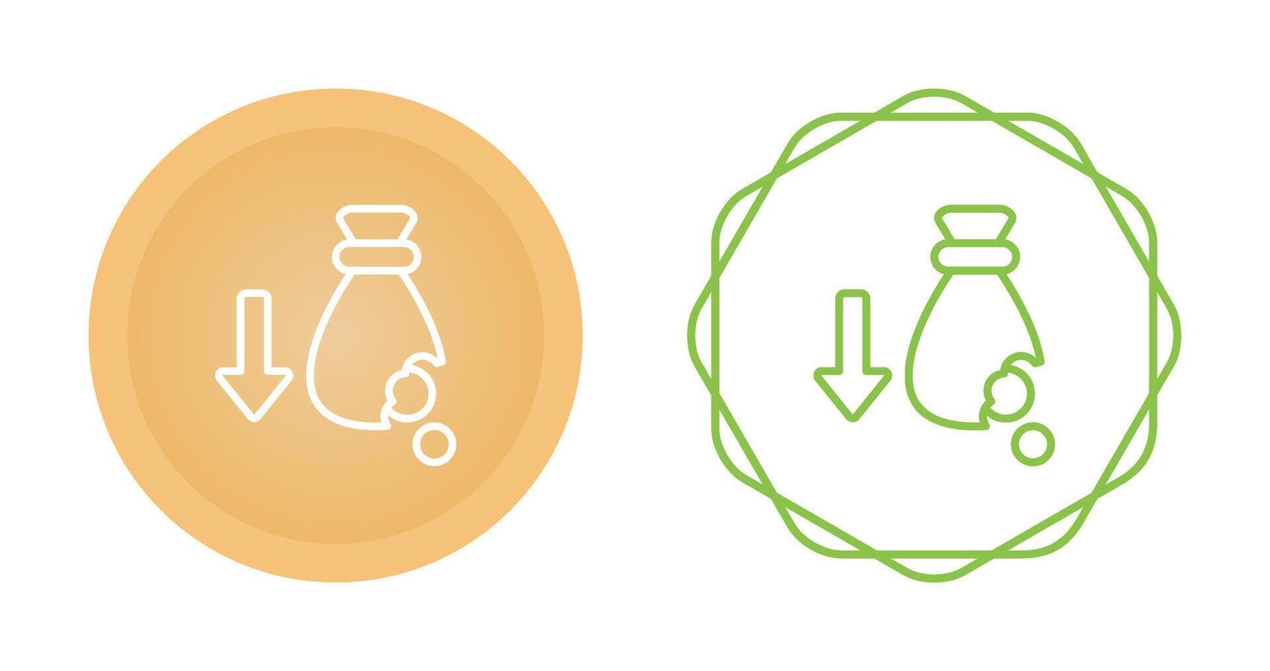Financial Loss Vector Icon