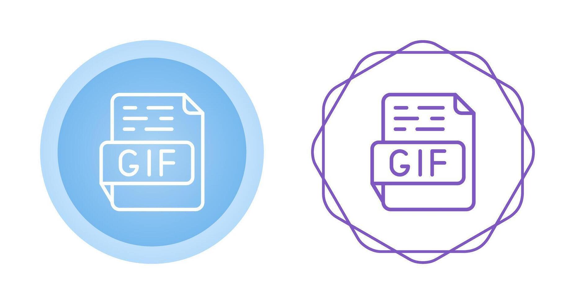 GIF Vector Icon