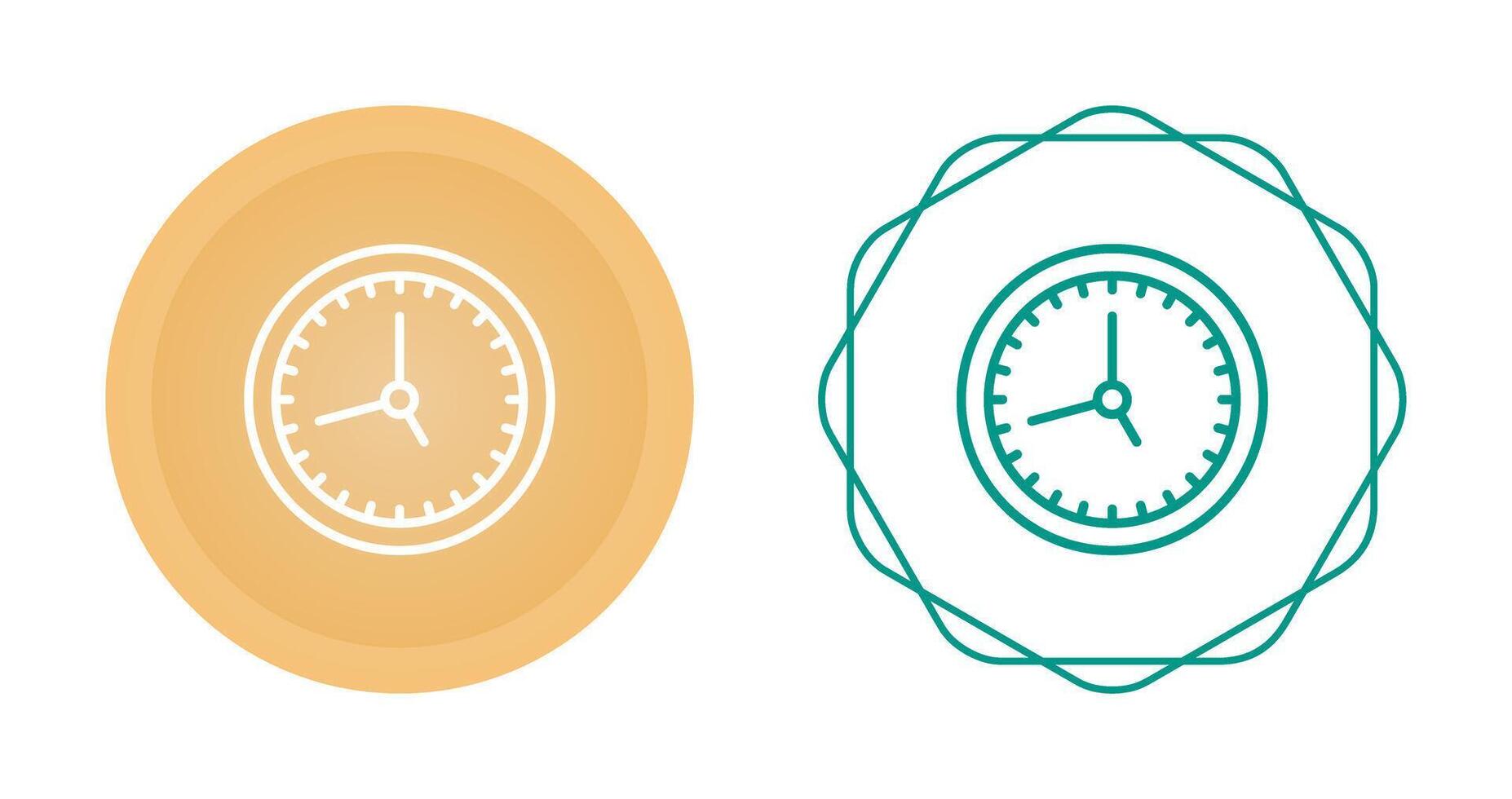 Clock Vector Icon