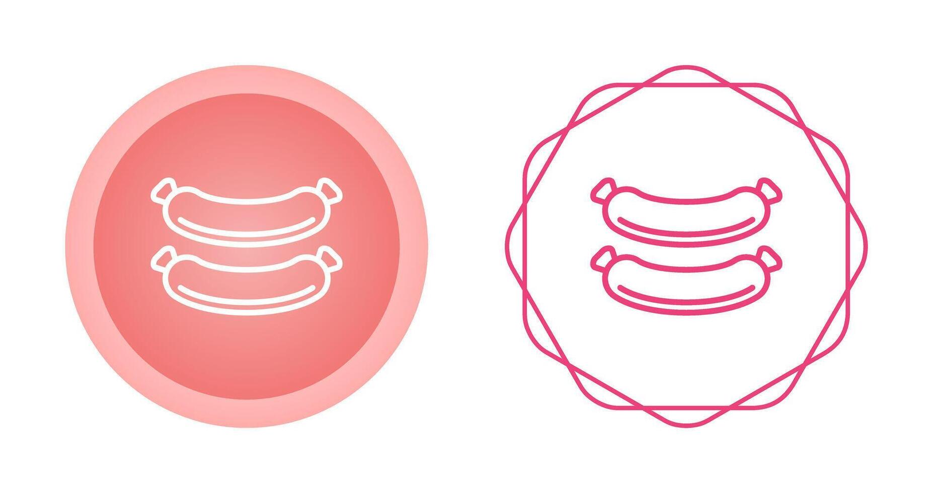 Sausage Vector Icon