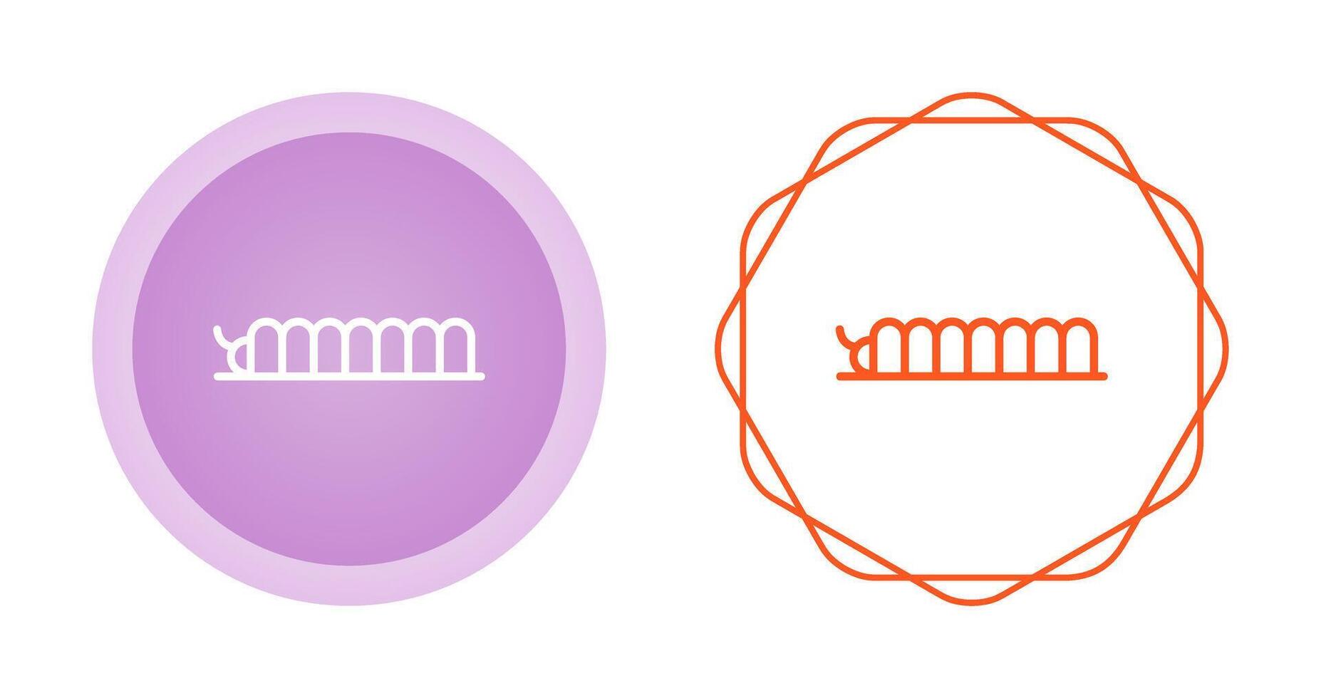Caterpillar Vector Icon