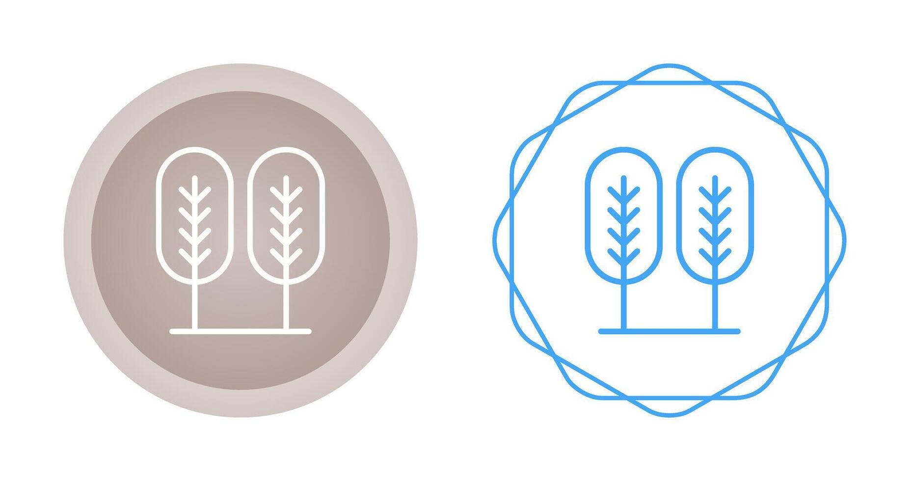 Birch tree Vector Icon