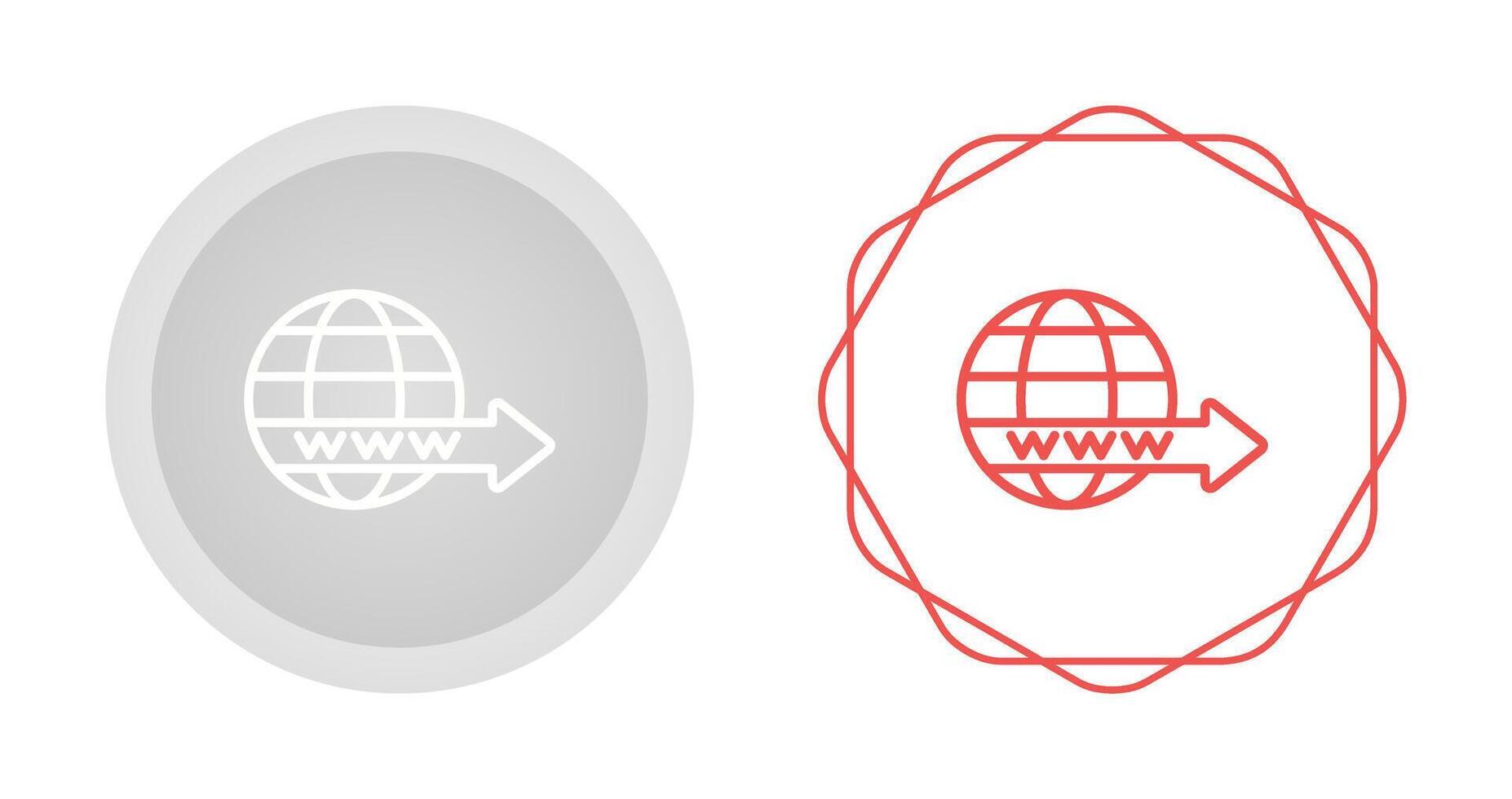 Domain Forwarding Vector Icon