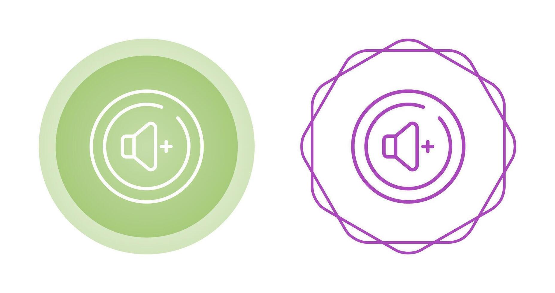 Volume Up Circle Vector Icon