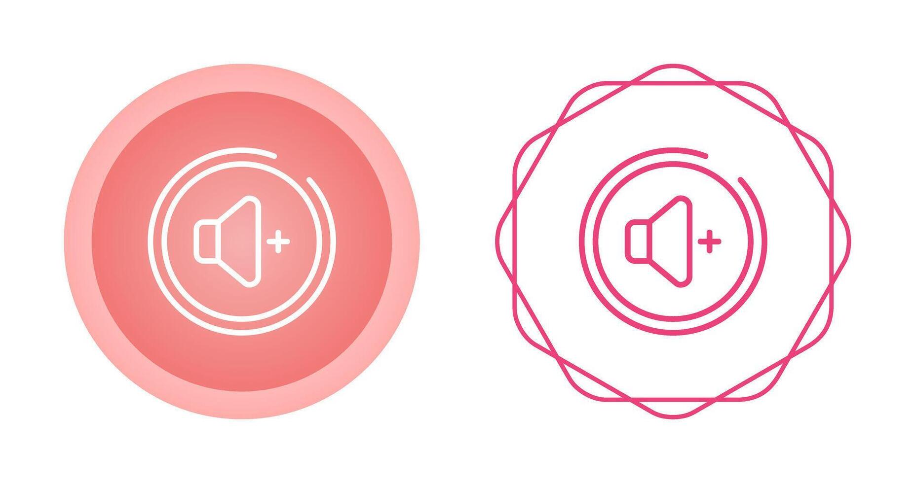 Volume Up Button Vector Icon