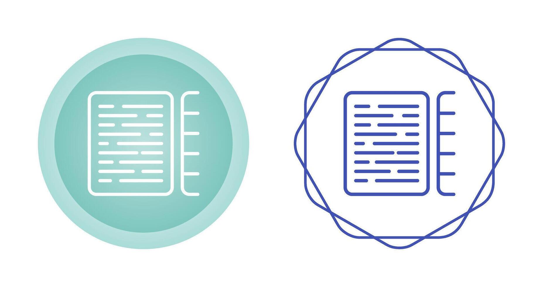 Document Indexing Vector Icon